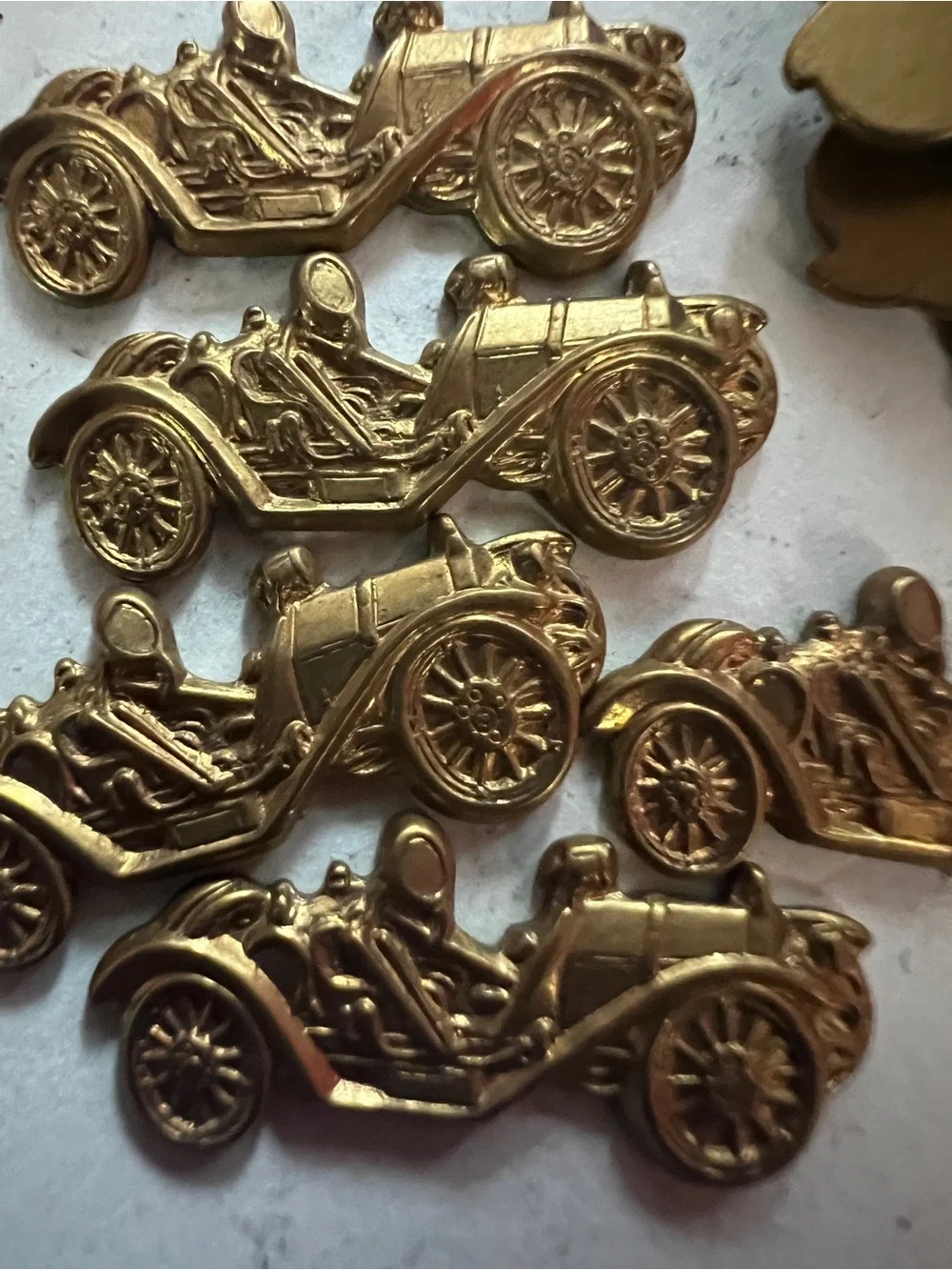 Art Deco Car Charms Vintage Car charms lot Jewelry Making Art